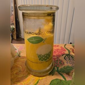 Used Diamond Candle LEMON POPPYSEED MUFFIN 21 Oz - FREE W/ BUNDLE!
